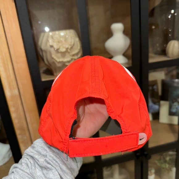 Nike running baseball cap hat Unisex Aerobill Featherlight fiery performance - Picture 5 of 6